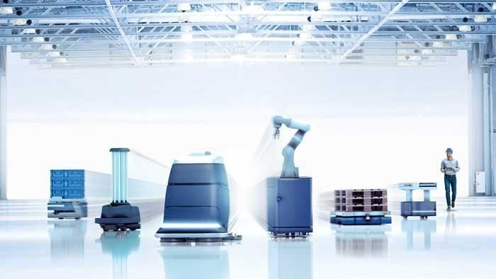 Autonomous mobile robot lineup